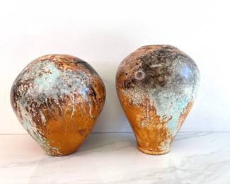 Lot 8834 Robert Bob Hasselle Studio Pottery Vases