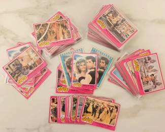 Lot 9135 Vintage Grease Movie Trading Cards