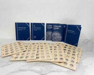 Lot 9162 Antique  Vintage US Coins  Lincoln Head Pennies  Roosevelt Dimes