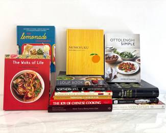 Lot 8807 Cookbooks  Ottolenghi Momofuku New York Times