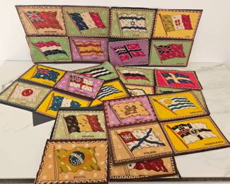 Lot 8892 Vintage Tobacco Flannels  Tobacciana