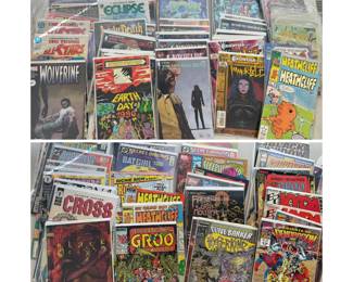 Lot 9116 Vintage Comic Books Mignola  Groo Marvel DC Dark Horse Image  others