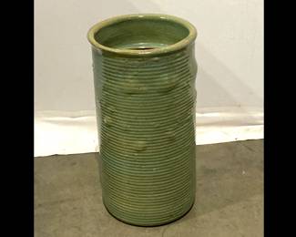 Lot 8600 NC Pottery Large Vase Umbrella Stand