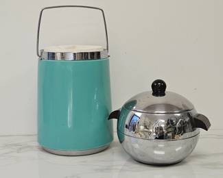 Lot 9132 Vintage MCM Ice Buckets