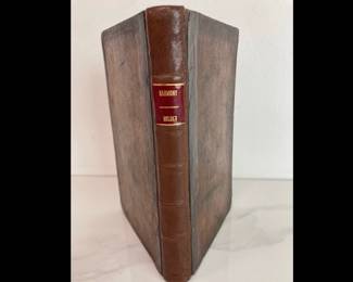 Lot 9063 Holder, William. A Treatise of the Natural Grounds, and Principles of Harmony... London, W. Pearson 1731. Antique Collectible Music Book Leather Bound Hardcover