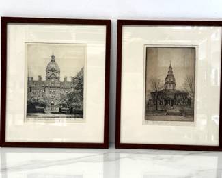 Lot 8847 Don Swann Signed Original Etchings Art