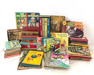 Lot 9156 Vintage Childrens Illustrated Books Golden Books  more