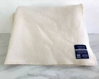 Lot 9193 Lands End by Pendleton EcoWise Wool King Washable Blanket