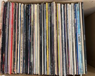 Lot 8816 Vinyl Records  SoundtracksStar WarsManilowGenesisRolling Stones  More