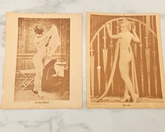 Lot 8901 Vintage Sandy Val Nude Prints