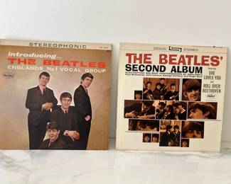 Lot 8820 The Beatles Vinyl Records