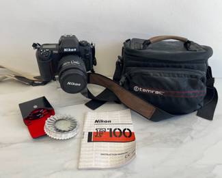 Lot 8784 Nikon F100 35mm Film Camera