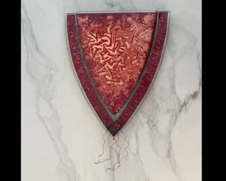 Lot 8826 Tasseled Wall Vase by Charlton Glassworks