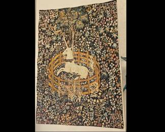 Lot 8976 Unicorn Tapestry Made in France by Tapisserie Goblys