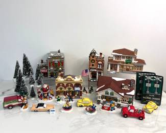 Lot 9072 Department 56 Snow Village Houses and Accessories