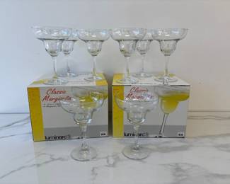 Lot 8801 Luminarc 12 oz. Classic Margarita Glasses