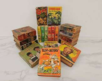 Lot 9119 Vintage Miniature Childrens Books Whitman Little Big Books  others