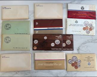 Lot 8794 United States Mint Uncirculated Coin Sets
