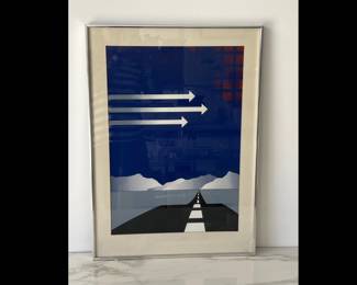 Lot 8778 Ralf Liese Silkscreen Wall Art