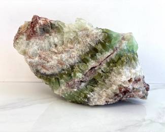 Lot 8843 Natural Curiosity  Large Green Calcite Mineral Rock