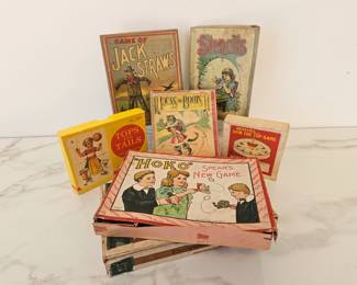 Lot 8912 Vintage Games  Japan  Austria  England and Milton Bradley