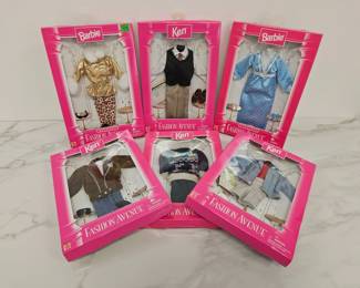 Lot 9108 Vintage Mattel Ken  Barbie Fashion Avenue Clothing  Accessories