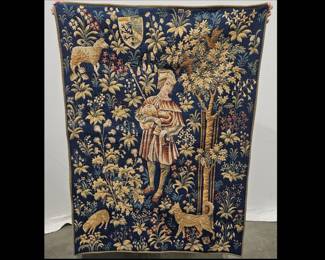 Lot 9011 Belgian Hanging Tapestry Art Textile