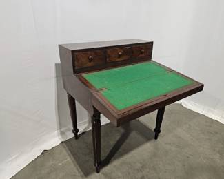 Lot 9363 Antique Spinet Writing Secretary Desk