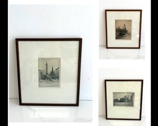 Lot 8871 Don Swann SignedNumbered Art Etchings