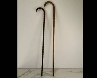 Lot 8879 Antique Vintage Canes Walking Sticks