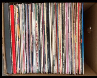 Lot 8825 Vinyl RecordsRay CharlesThe BeatlesLouis Armstrong  More