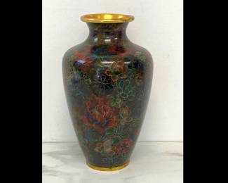 Lot 8954 Vintage Cloisonne Vase