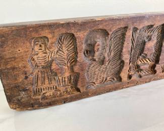 Lot 9197 Vintage Pennsylvania Dutch Speculaas Cookie Mold