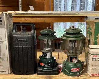 Vintage Coleman Mantle Lanterns