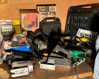 Power Tools Lot Of Saws, Hammer Drill More