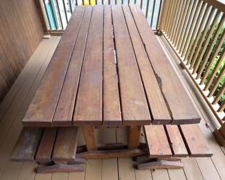 Large Picnic Table