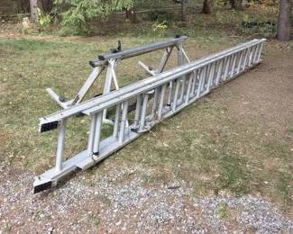 TracRac Ladder Rack W Extension Ladder
