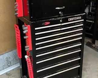 Craftsman Steel Tool Chest Full Of Tools