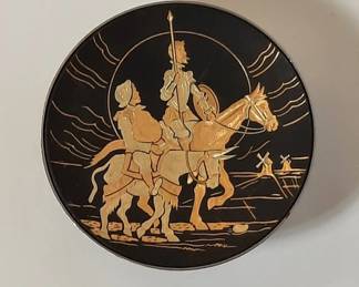 Damascene 2 3/8´´ Metal Dish on 3 Feet