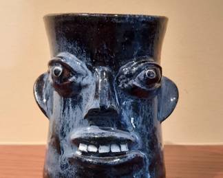Walter Fleming Ceramic Face Jug