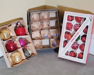 Hand-Blown Glass and Vintage Ornaments