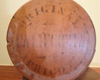 Wooden Bentwood Pantry Box, 19th Century