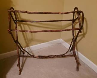 Rustic Twig Magazine Rack or Stand