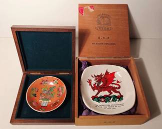 Hand-Painted and Commemorative Plates