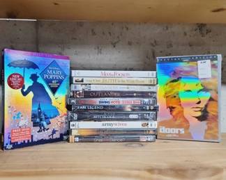 Factory Sealed DVD Lot with Various Titles