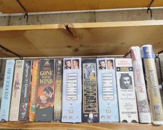 Factory Sealed VCR Movies Assortment