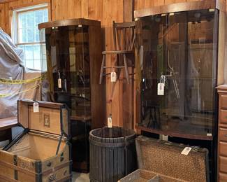 Display Cabinets and Trunks