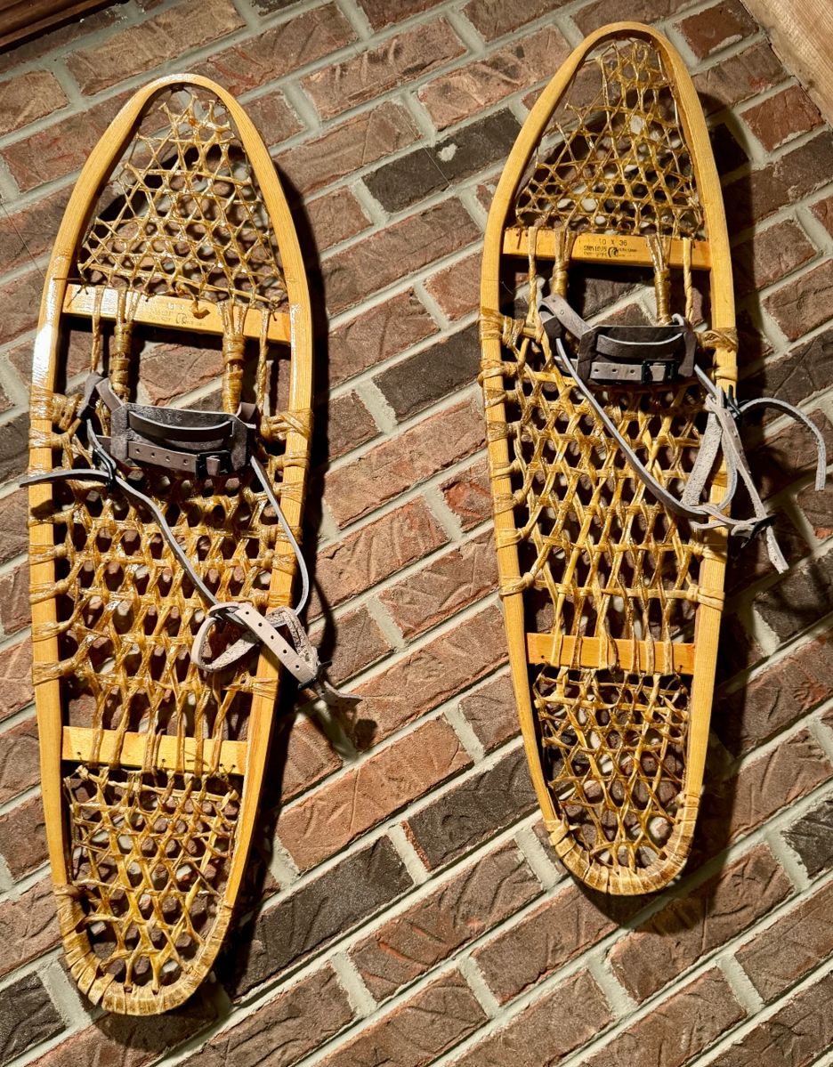 10x36 Gros Louis Vintage Snowshoes