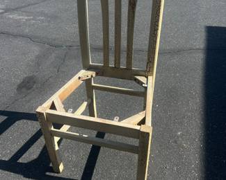 rustic chair for plants 10.00