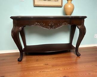 entry table solid wood $195.00